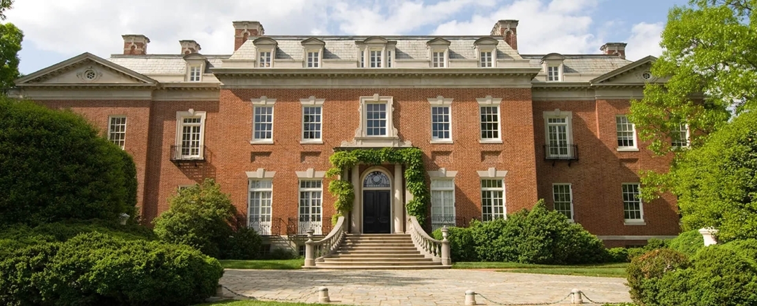 Dumbarton Oaks grounds, building and gardens